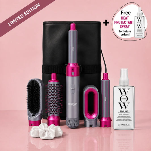 BERLAXIN® – AIR STYLER 5-IN-1 + FREE HEAT PROTECTION SPRAY