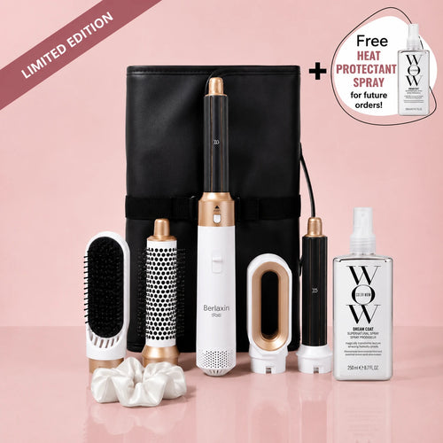 BERLAXIN® – AIR STYLER 5-IN-1 + FREE HEAT PROTECTION SPRAY