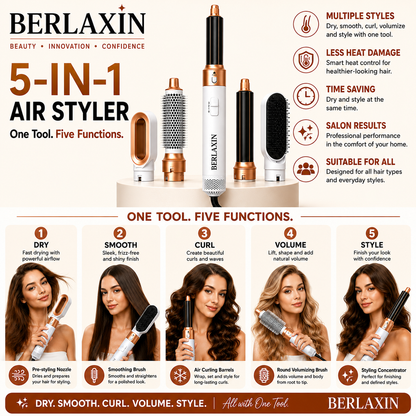 Berlaxin™ AirStyle 5-in-1 Hair Styler
