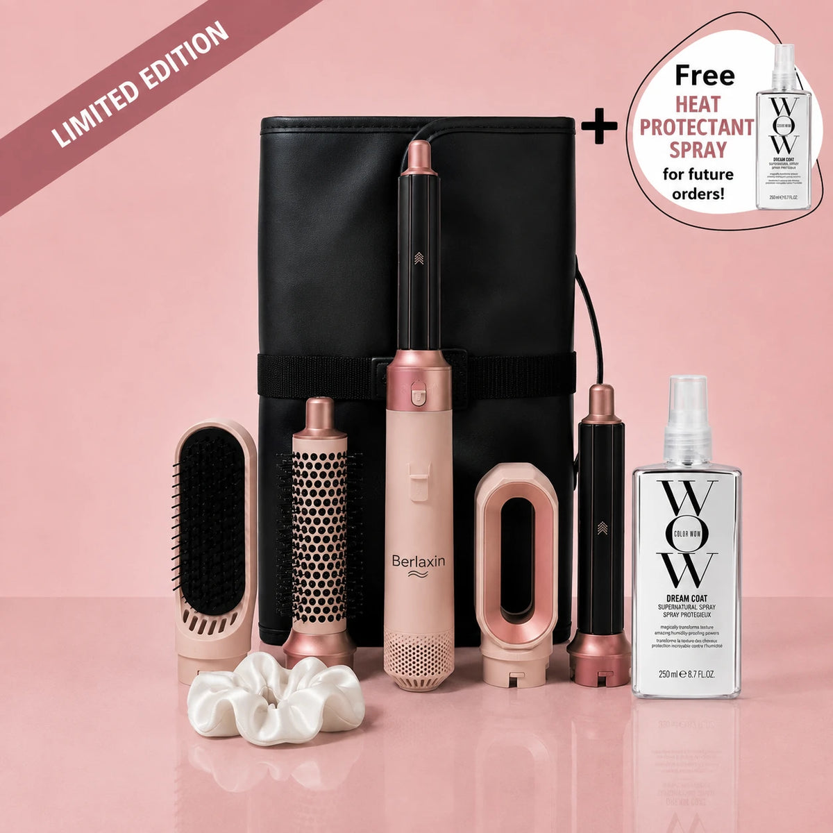 BERLAXIN® 5-IN-1 FÖHNBORSTEL + 3 GRATIS CADEAUS